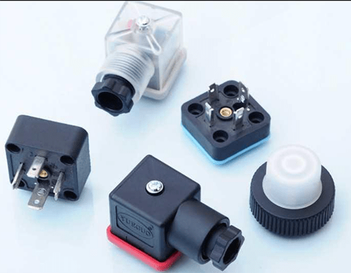 A picture about plugs of solenoid valves